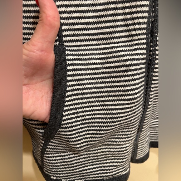 Eddie Bauer double zip gray cardigan S - Picture 4 of 11